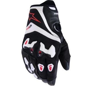 Gants de moto Alpinestars SP-R PRO noir-blanc-rouge
