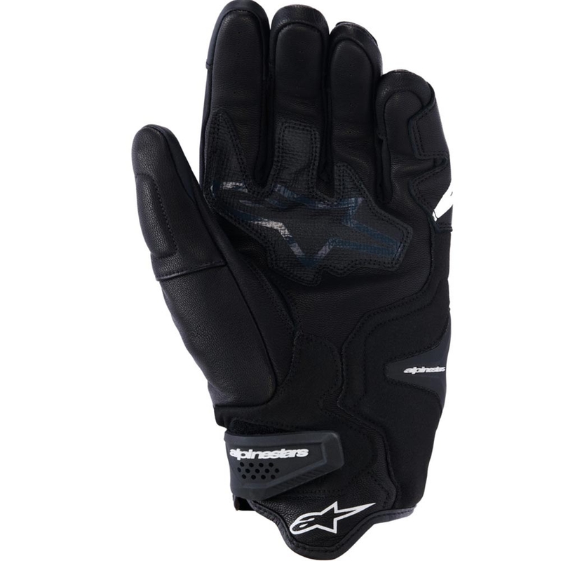 Gants de moto Alpinestars SP-R TECH noir et blanc