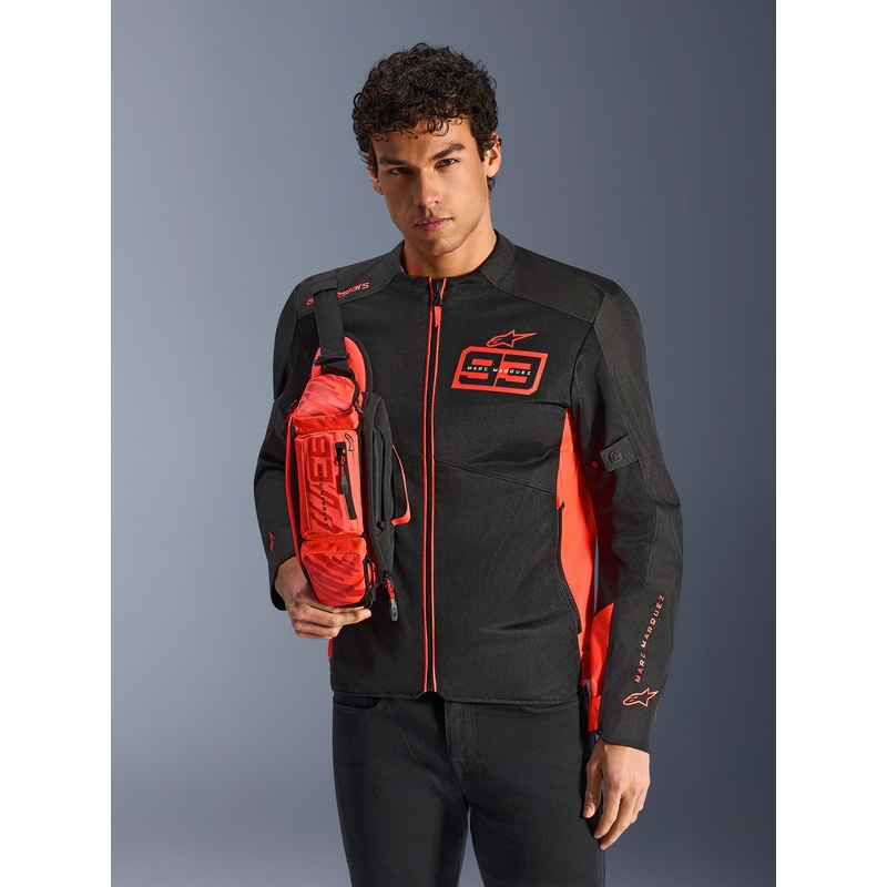 Sac banane ALPINESTARS MM93 collection fluo rouge-rouge 2,5 L