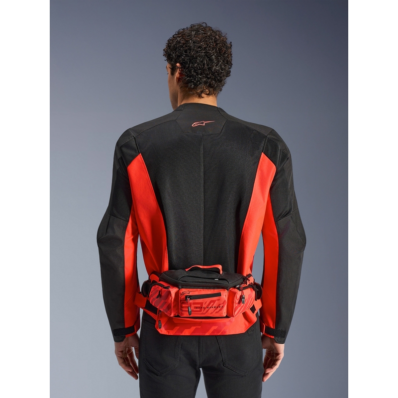 Sac banane ALPINESTARS MM93 collection fluo rouge-rouge 2,5 L