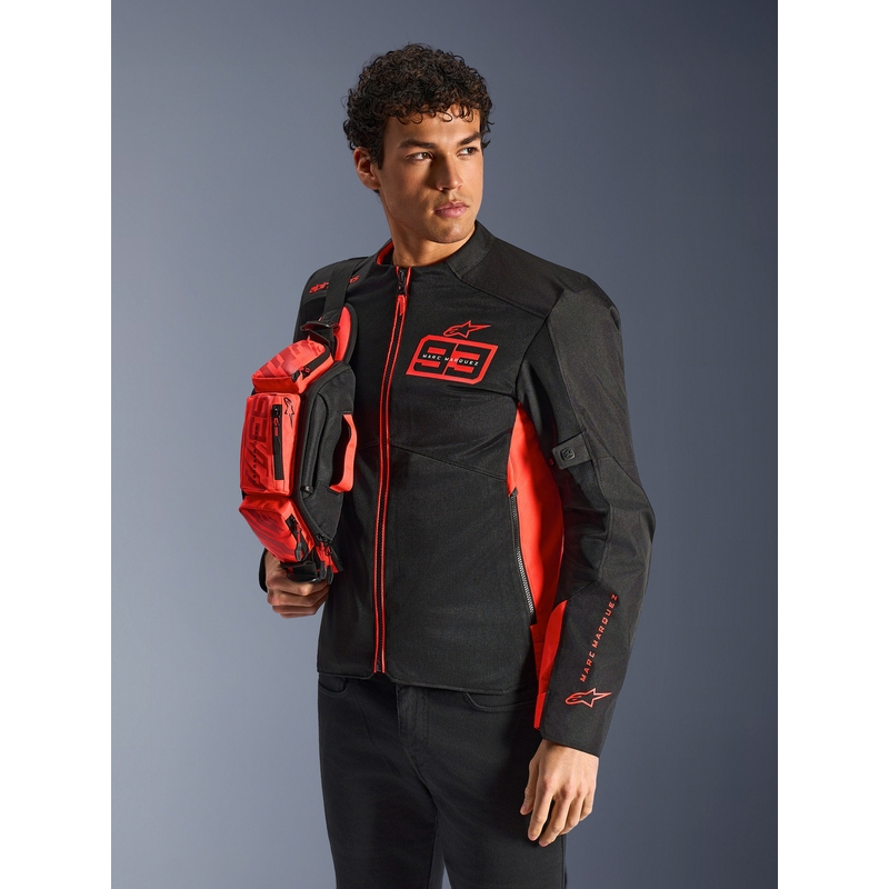 Sac banane ALPINESTARS MM93 collection fluo rouge-rouge 2,5 L
