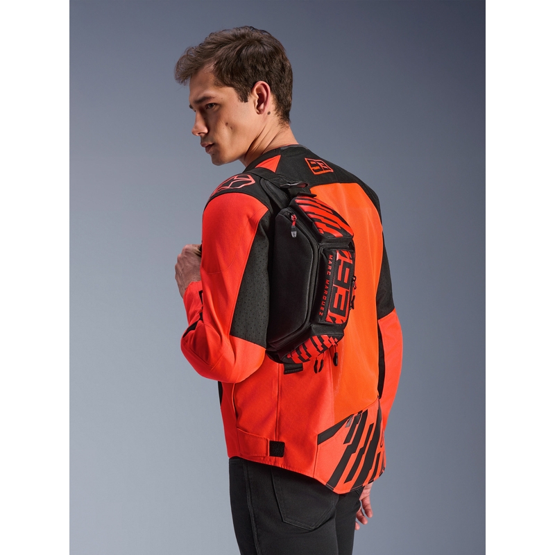 Collection de sacs banane ALPINESTARS MM93 noir et rouge 2,5 L