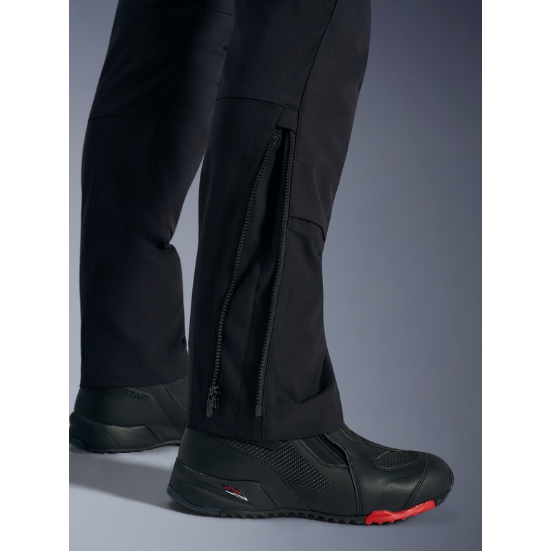 Pantalon de moto court Alpinestars Explore AST noir