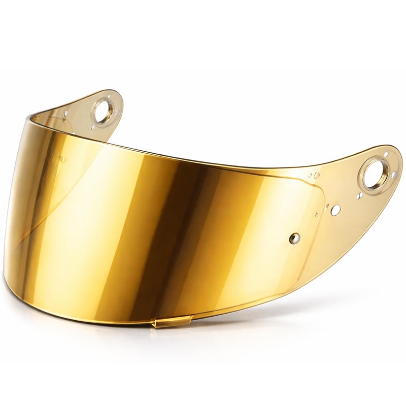 Visière pour casques de moto Cassida Orbit avec préparation Pinlock, miroir REVO or