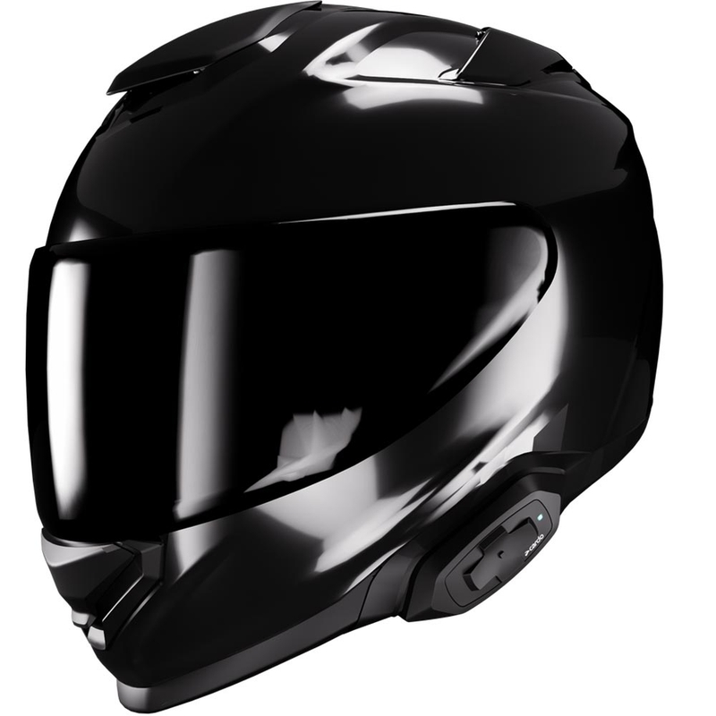 Interphone moto Cardo HJC Packtalk noir