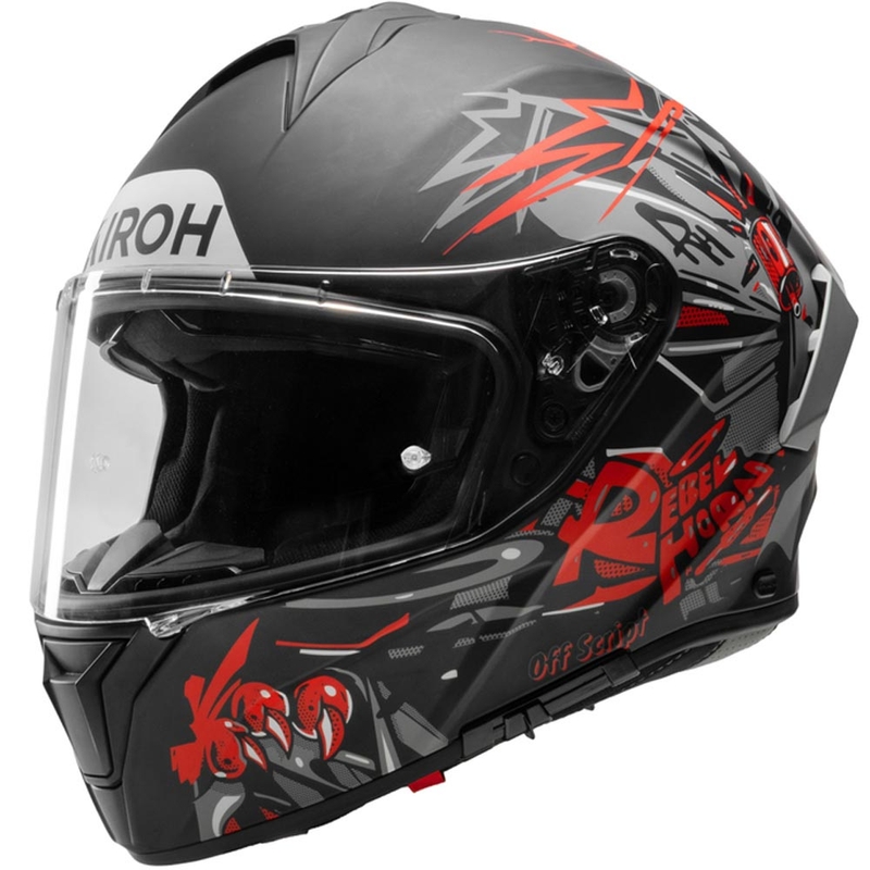 Casque intégral de moto Airoh Spark 2 Cruze noir-gris mat