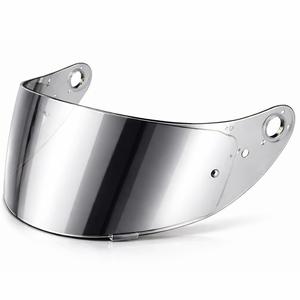Visière pour casques de moto Cassida Orbit avec préparation Pinlock, finition miroir argentée