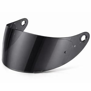 Visière pour casques de moto Cassida Orbit avec pré-équipement Pinlock, fumée foncée