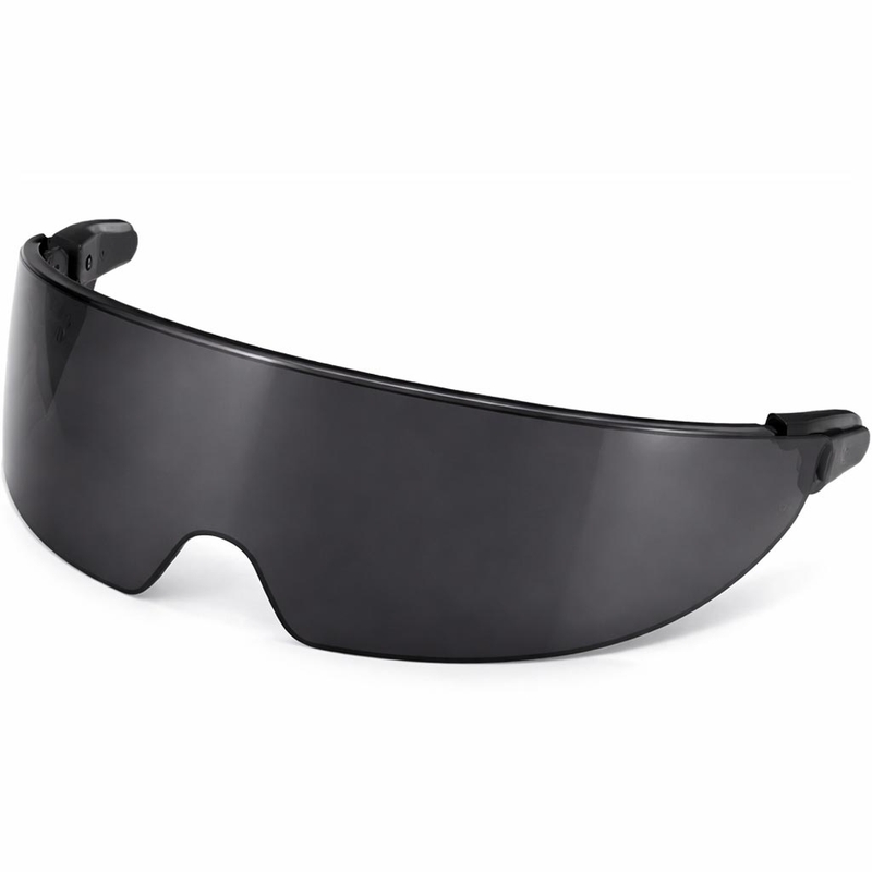 Visière solaire Cassida Orbit foncée pour casques de moto
