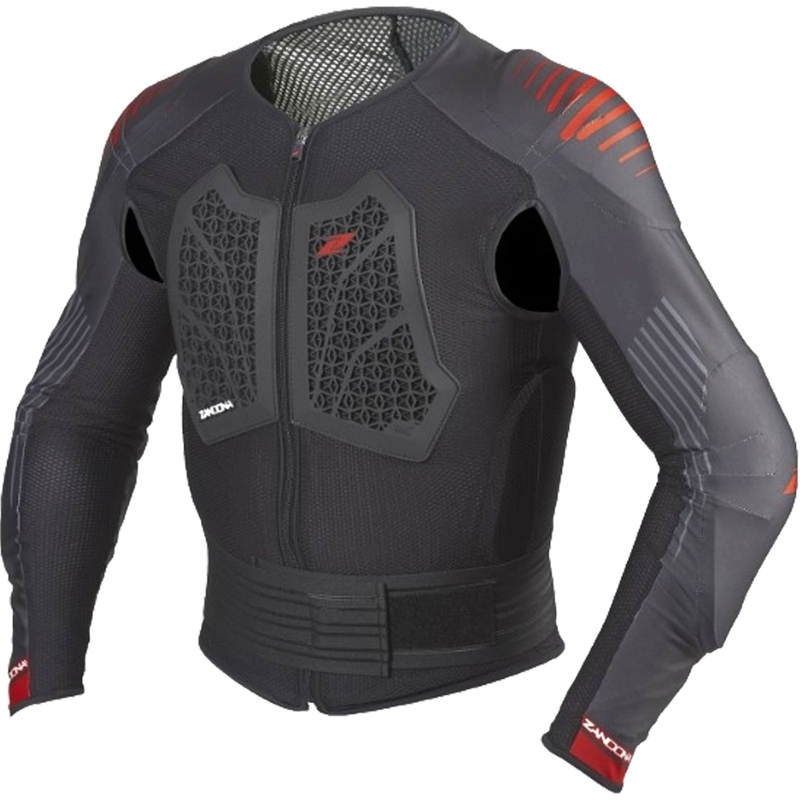 Protège-corps Zandona Action X8 noir-rouge 180-189 cm