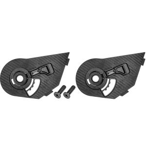Mécanisme de visière pour casques de moto ZED F19 noir