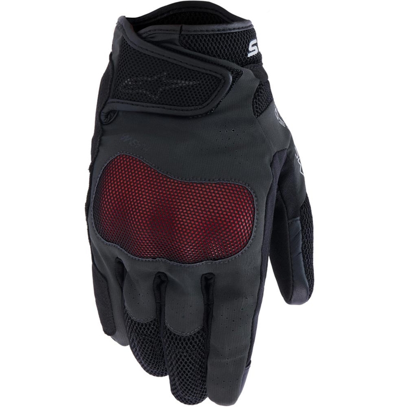 Gants de moto Alpinestars Stella Mogress Airflow pour femmes, noir anthracite