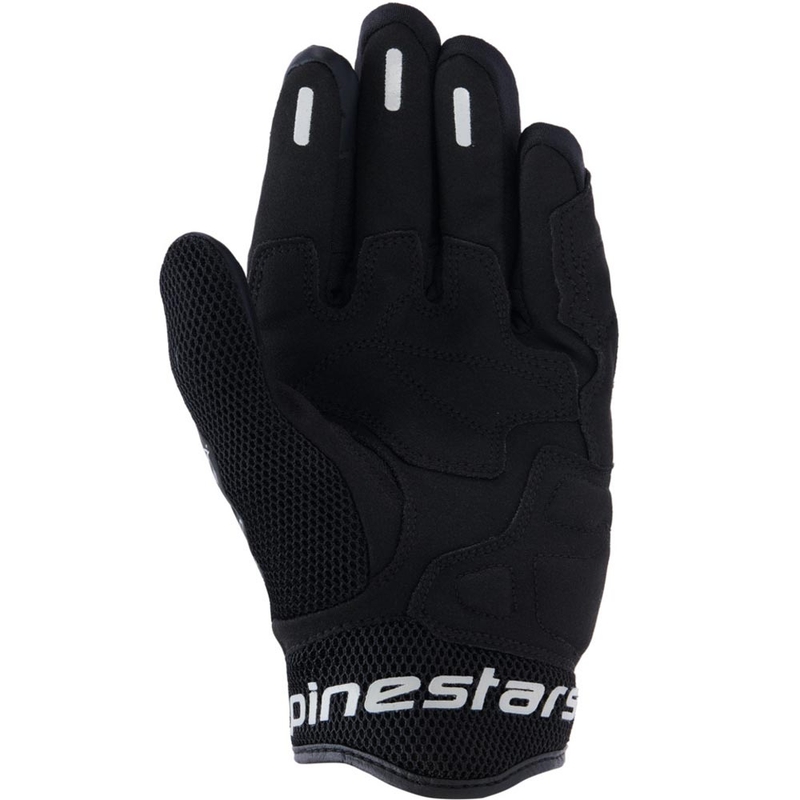 Gants de moto Alpinestars Stella Mogress Airflow pour femmes, noir anthracite
