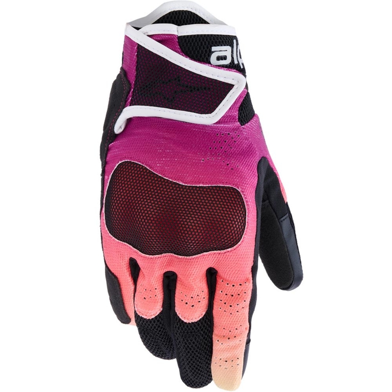 Gants de moto Alpinestars Stella Mogress Airflow pour femmes, dégradé noir