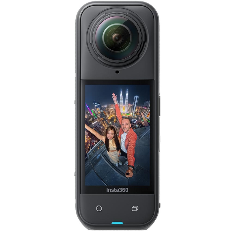 Caméra d'action Insta360 X5 pour moto (noire)