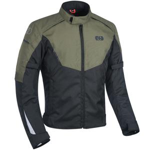 Blouson de moto Oxford Delta 1.0 noir-vert