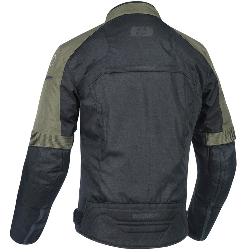 Blouson de moto Oxford Delta 1.0 noir-vert