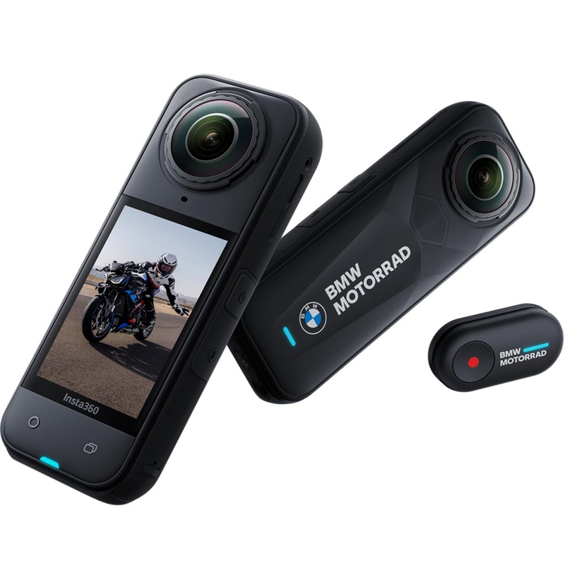 Caméra d'action Insta360 X5 BMW Motorrad Edition noire