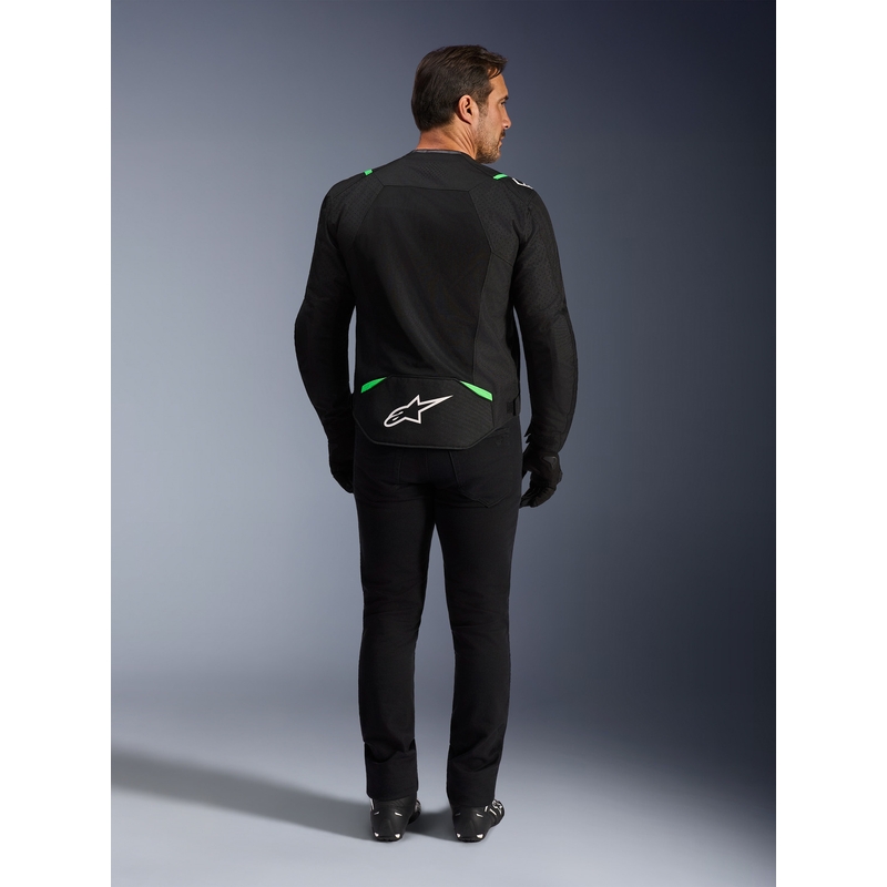 Blouson de moto Alpinestars T-SPS Air V2 noir-vert fluo