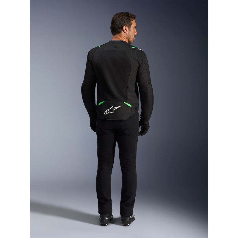 Blouson de moto Alpinestars T-SPS Air V2 noir-vert fluo