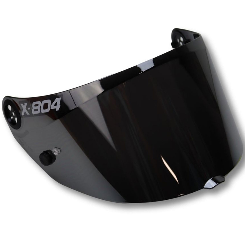 Visière pour casques de moto Nolan X804 RS/MT Argent - XFR-03 NFR/2ACT FLAT/RS/ULTRA
