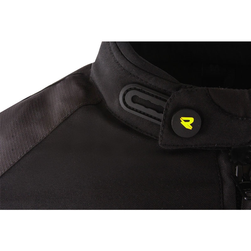 Veste de moto Street Racer Flex Air noir-jaune fluo - II. qualité