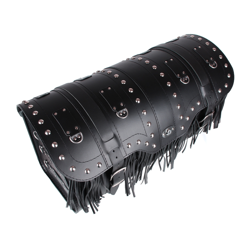 Chopper RSA-16C mallette moto en cuir avec serrure - II. qualité