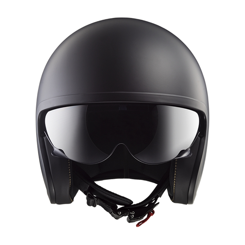 Casque de moto jet LS2 OF599 Spitfire II Noir mat uni - II. qualité