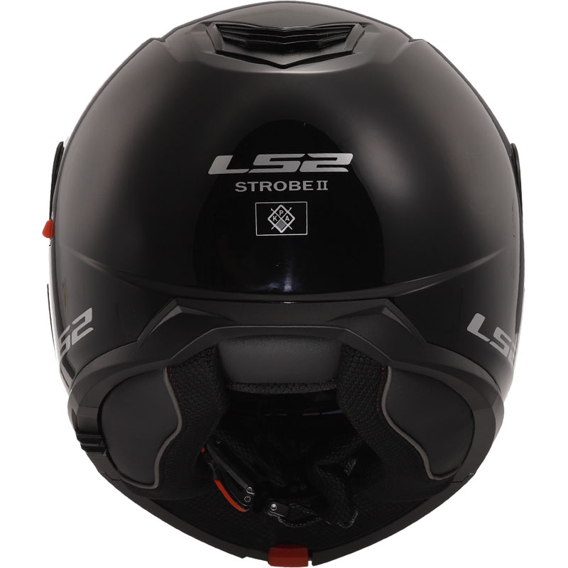 Casque modulable LS2 FF908 Strobe II noir brillant 2 - II. qualité