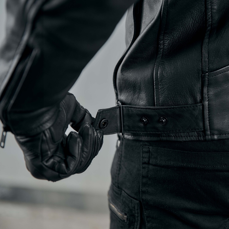 Blouson de moto Rebelhorn Impala noir - 2ème qualité - II. qualité
