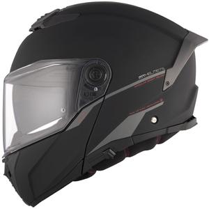 Casque de moto modulable MT ATOM 2 SV SOLID A1 noir mat - II. qualité