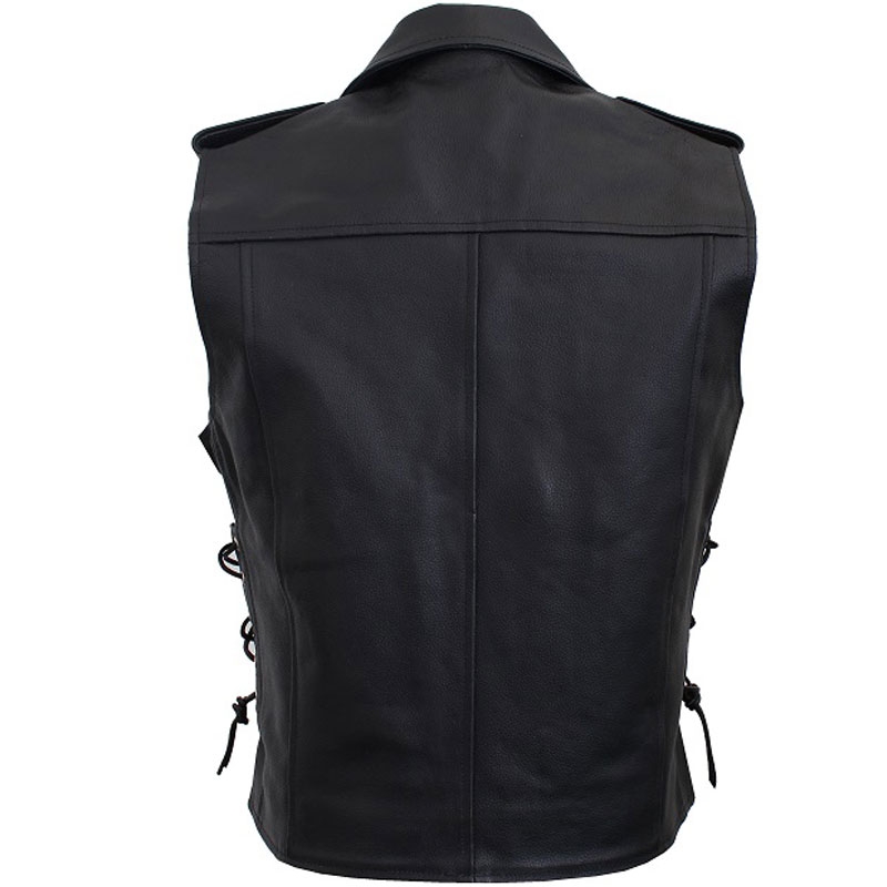 Gilet de moto en cuir RSA Chopper