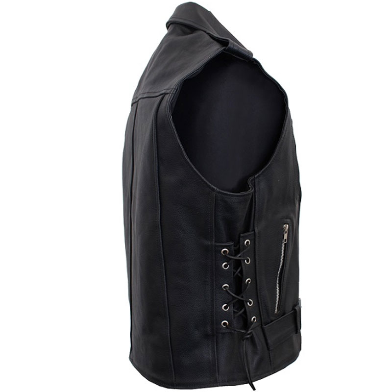 Gilet de moto en cuir RSA Chopper