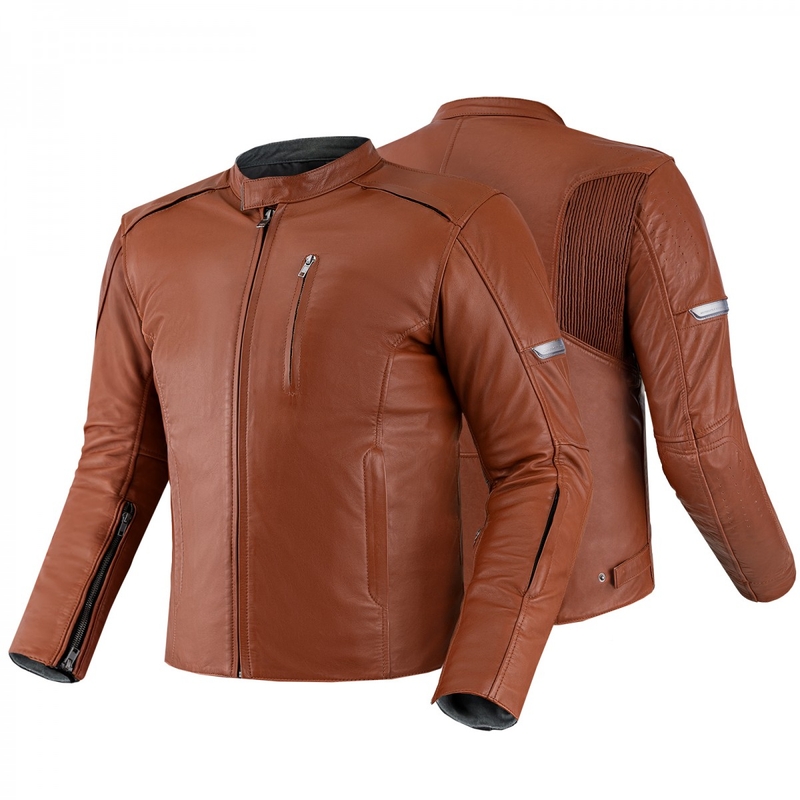 Blouson de moto Shima Hunter+ 2.0 marron clair - seconde qualité - II. qualité