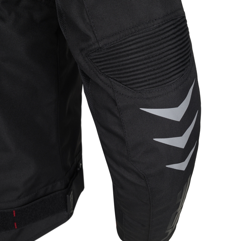 Blouson de moto RSA Runway noir et blanc - 2e qualité - II. qualité