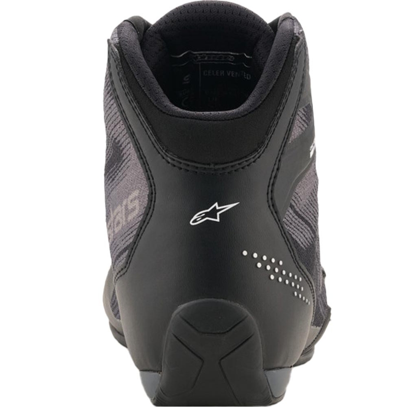 Bottes de moto Alpinestars Celer ventilées, noir-gris foncé