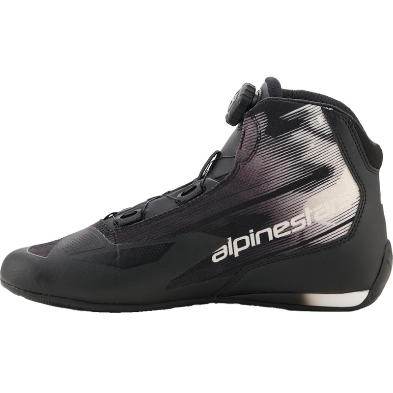 Bottes de moto Alpinestars Celer Vented noires et blanches