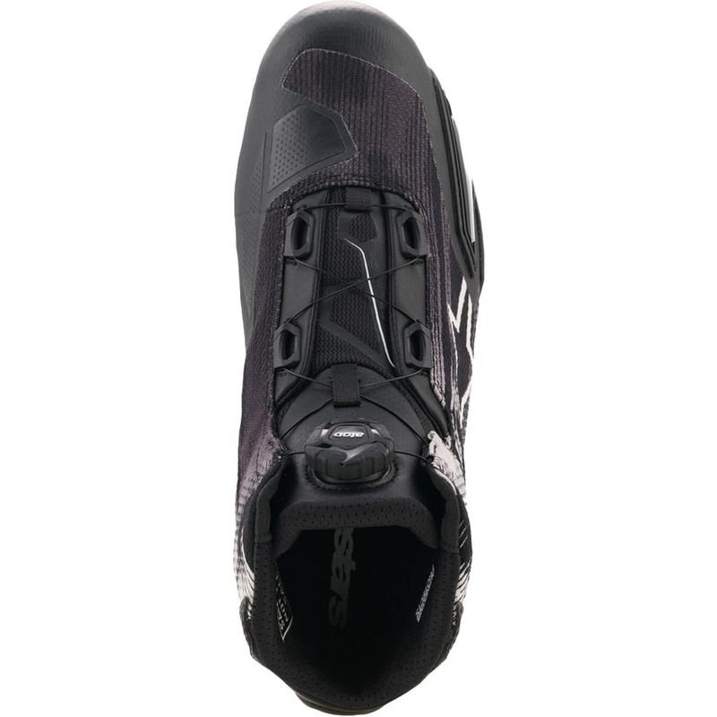 Bottes de moto Alpinestars Celer Vented noires et blanches