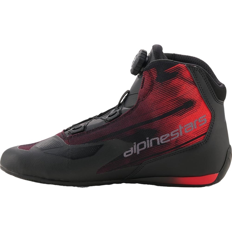 Bottes de moto Alpinestars Celer Vented noires et rouges