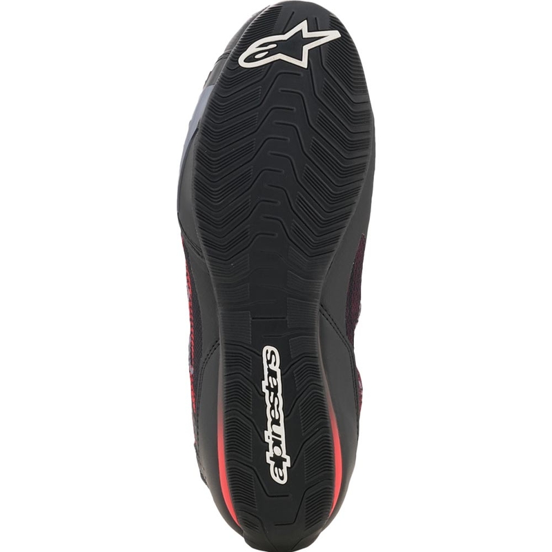Bottes de moto Alpinestars Celer Vented noires et rouges