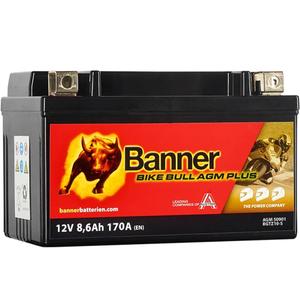 Batterie AGM Banner Bike Bull AGM PLUS 509 01 (BGTZ10-S / GTZ10-S)