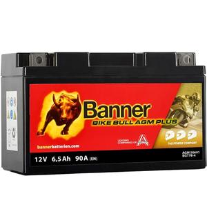 Batterie AGM Banner Bike Bull AGM PLUS AGM PLUS 506 01 / BGT7B-4 - GT7B-4