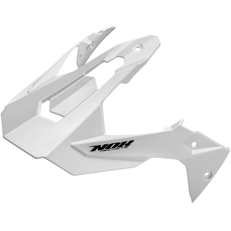 Visière blanche pour casques de moto NOX N312
