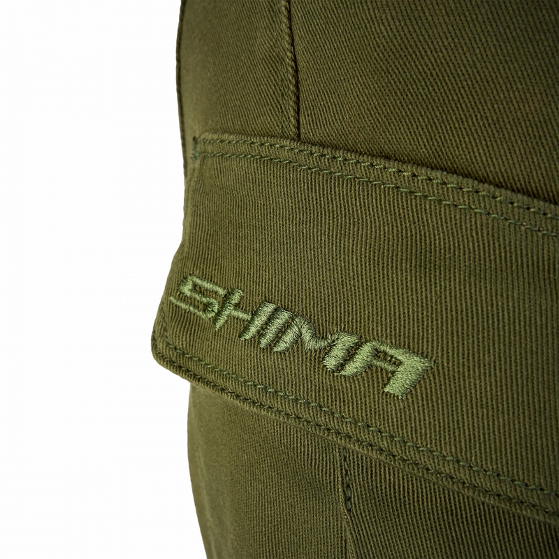 Pantalon moto extensible Shima Giro 3.0 kaki