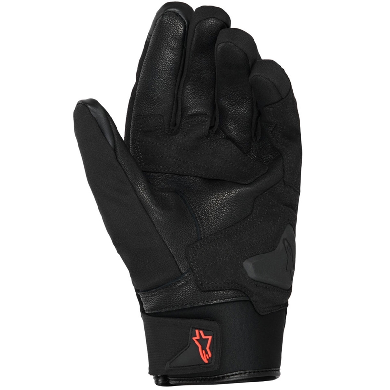 Gants de moto Alpinestars SP XZ WATERPROOF noirs et rouges