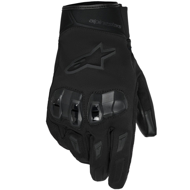 Gants de moto Alpinestars SP XZ WATERPROOF noirs