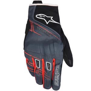 Gants de moto Alpinestars MOBLAST WATERPROOF noir-anthracite-orange