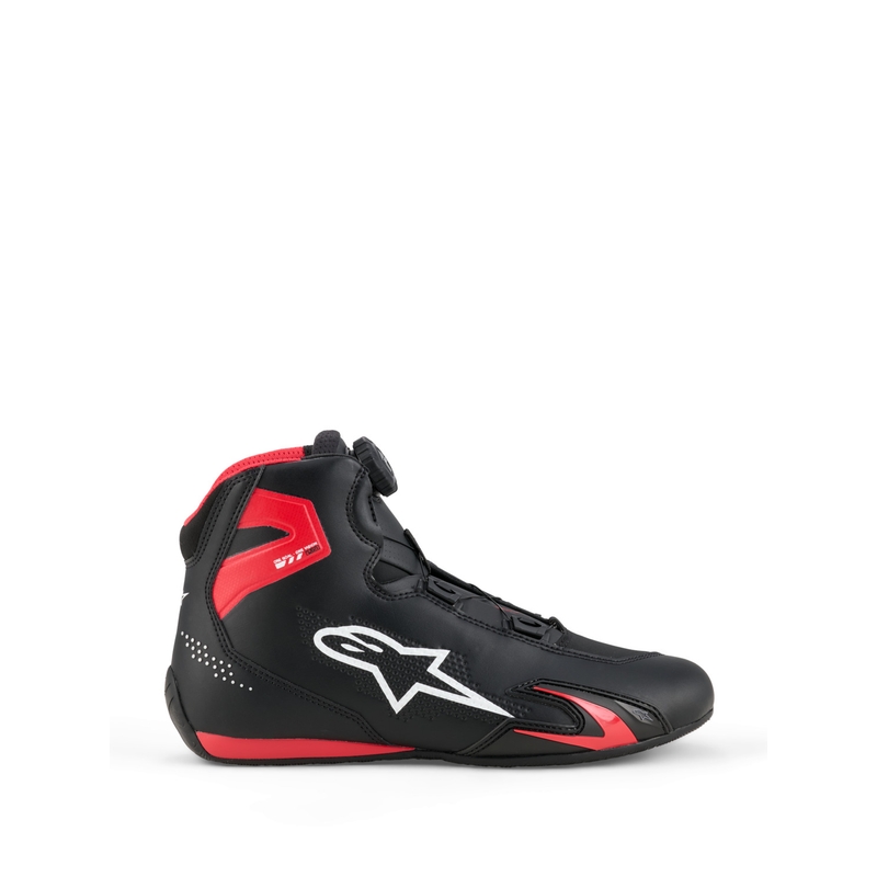 Bottes de moto Alpinestars Celer noires-rouges-blanches