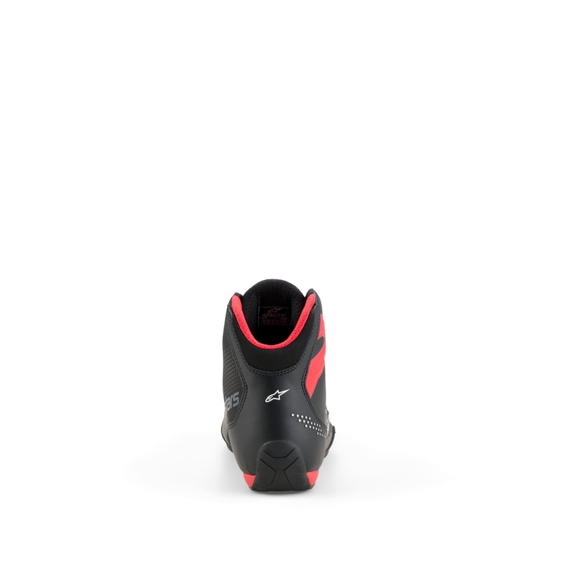 Bottes de moto Alpinestars Celer noires-rouges-blanches