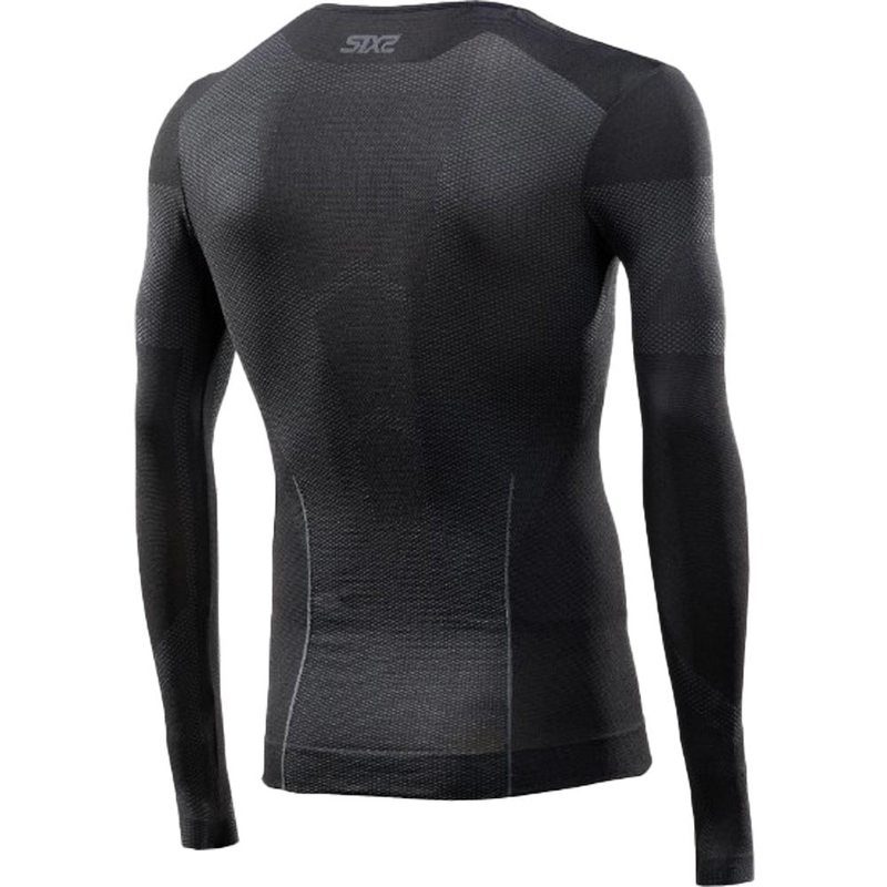T-shirt fonctionnel à manches longues SIXS BT TS2L V2 noir-gris foncé